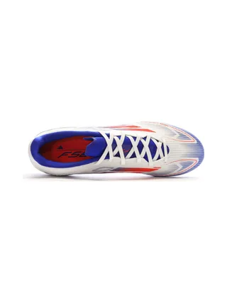 Chaussures de Foot Blanc/Bleu Adulte Adidas F50 League FG/MG 4