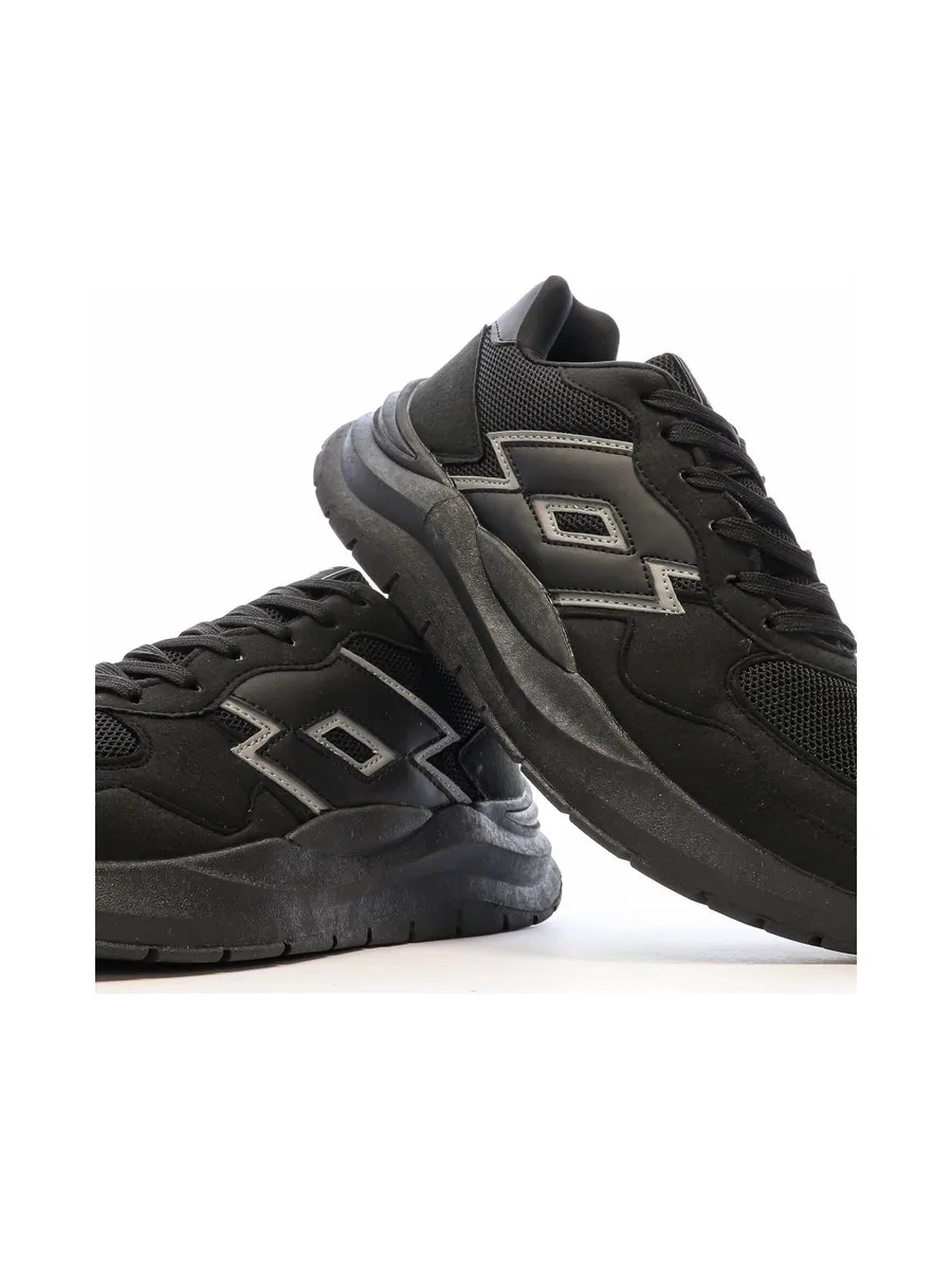 Baskets Noires Homme Lotto Twenty6 8