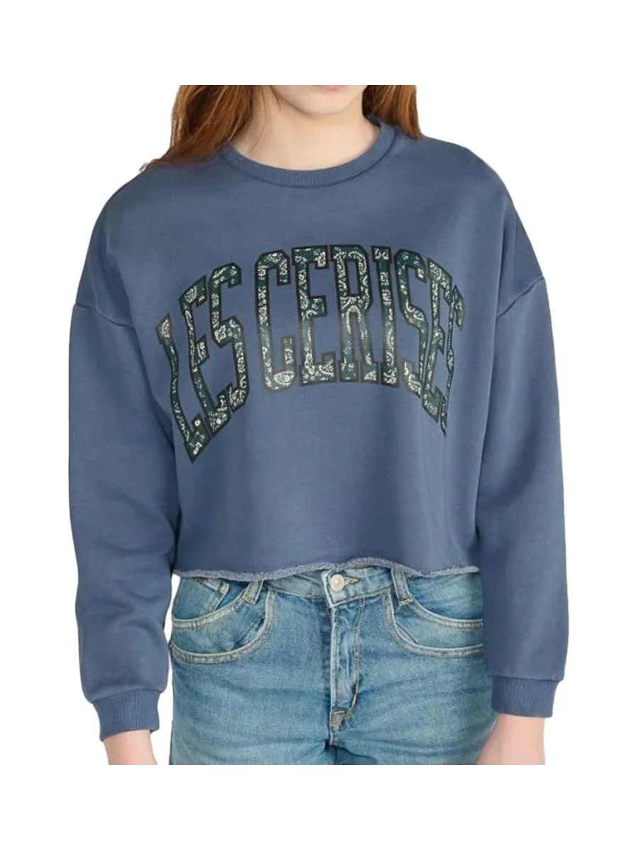 Sweat Marine Fille Le Temps Des Cerises Filougi 2