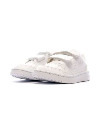 Baskets Blanche/Argent Fille Adidas NY 90 CF 6