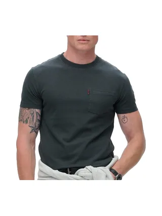 T-Shirt Gris Foncé Homme Superdry Essential 1