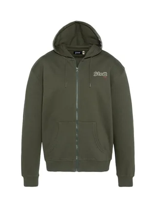 Sweat Zippé Kaki Homme Schott SWHSAM 1