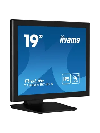 19" PCAP Bezel Free Front 10P Touch IPS 3