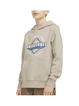 Sweat Beige Garçon Jack & Jones Logo 1