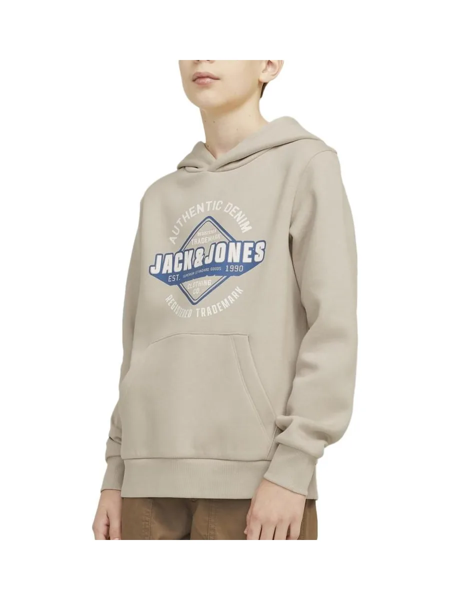 Sweat Beige Garçon Jack & Jones Logo 2