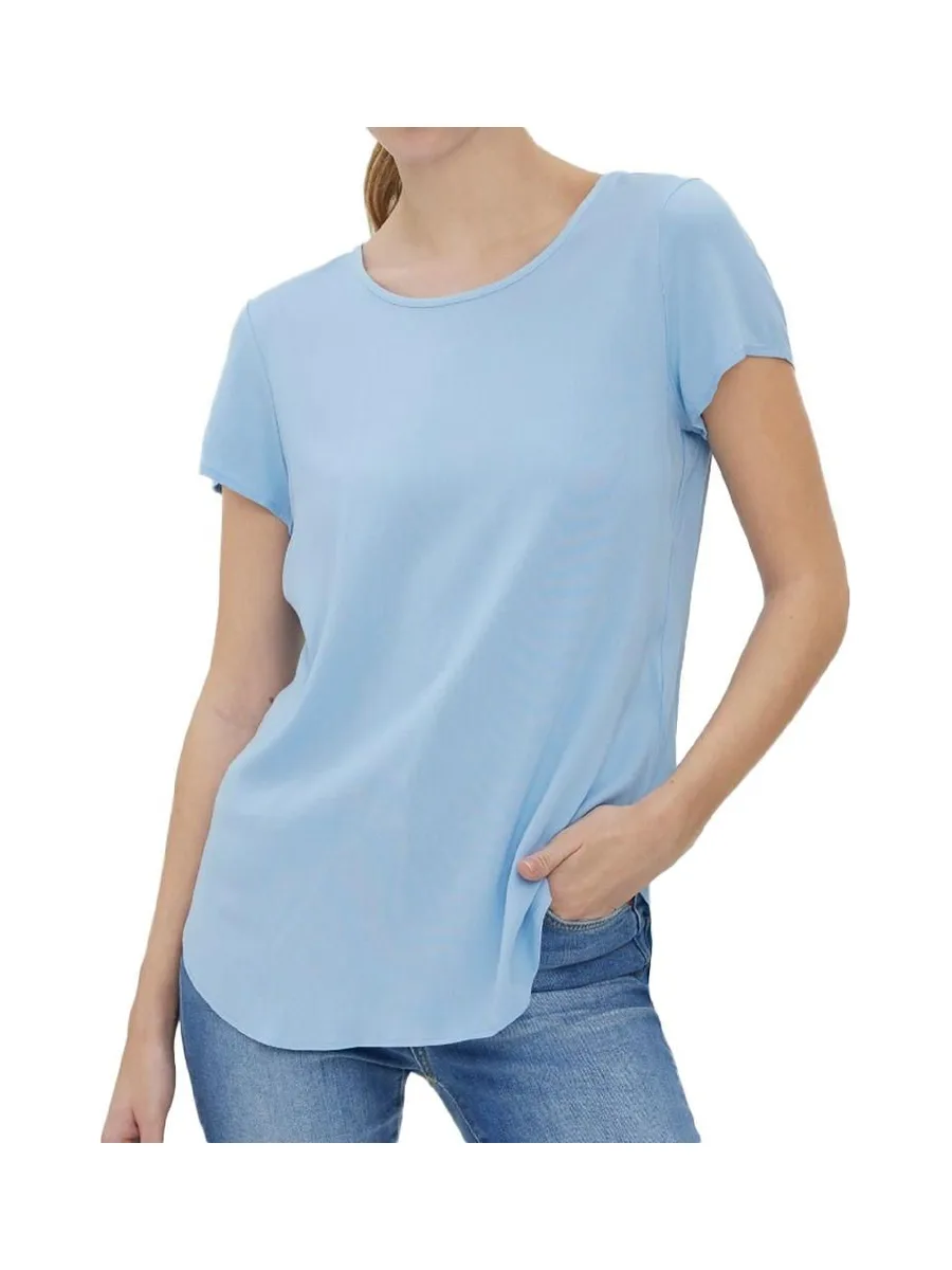 T-shirt Bleu Femme Vero Moda Becca 2