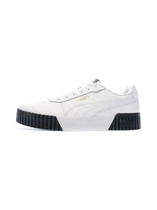 Baskets Blanche/Noire Femme Puma Carina 2.0 1