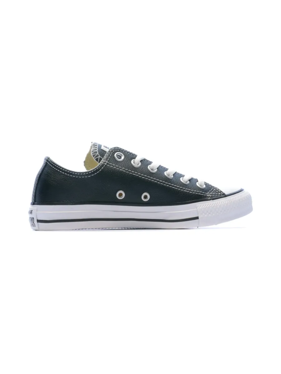 Baskets Cuir Noires Homme Converse All Star 3