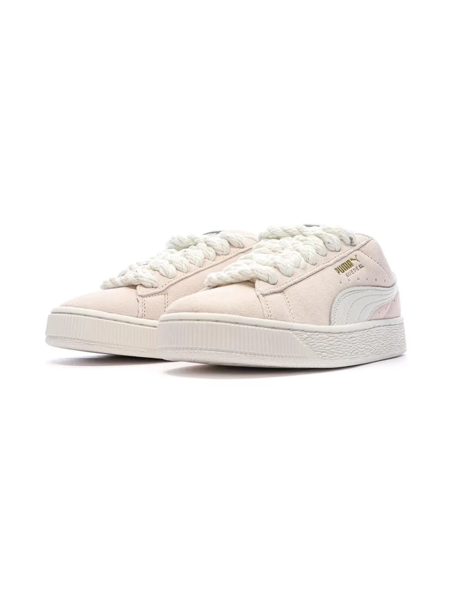 Baskets Rose Pale Femme Puma Suede Xl Rope 7