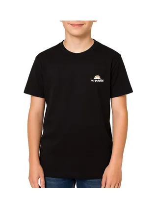 T-Shirt Noir Garçon No Publik Little 1