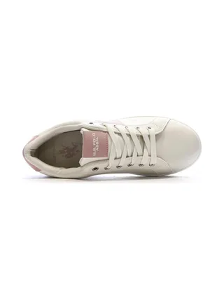 Baskets Beiges/Roses Femme US Polo ASSN For Everyday 4