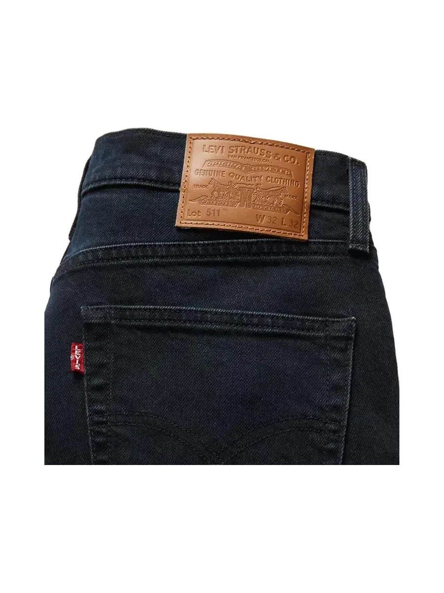 Jean 511 Bleu Foncé Homme Levi's Slim Blues 04511 4