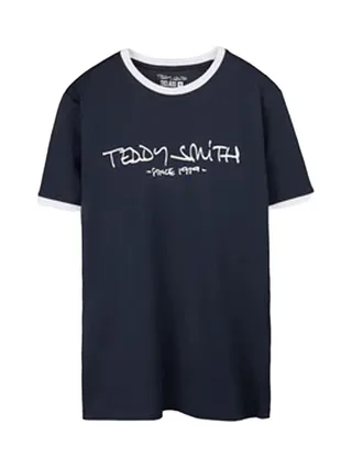 T-Shirt Marine Homme Teddy Smith Ticlas 1