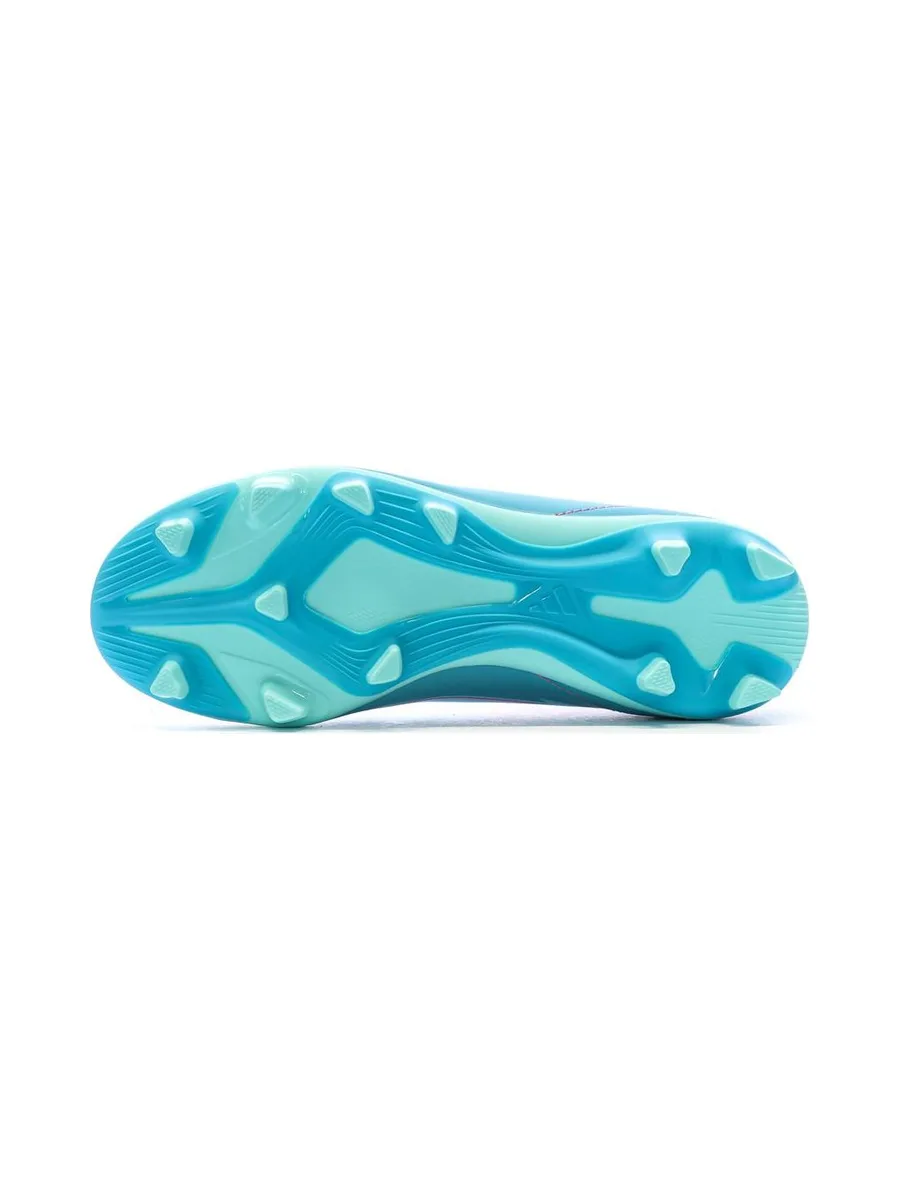 Chaussures de football Turquoises/Roses Enfant Adidas F50 Club 6