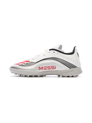 Chaussures de Foot Blanc Junior Adidas F50 Messi League TF 1