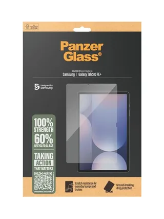 PanzerGlass ® Screen Protector Samsung Galaxy Tab S10 FE+ | Ultra-Wide Fit 3