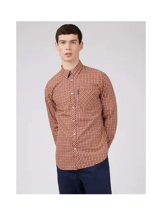 Chemise à carreaux signature BEN SHERMAN 3