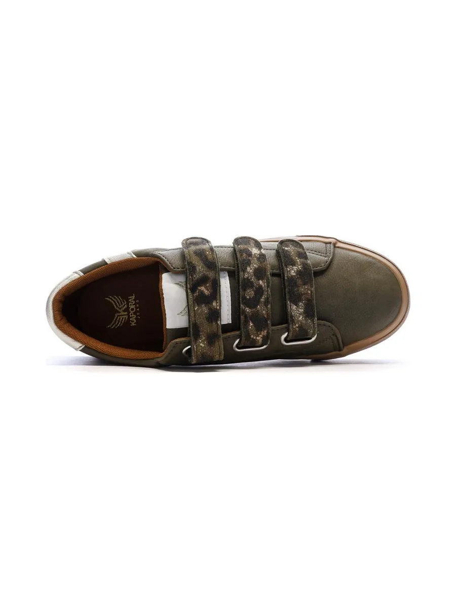 Baskets Kaki Plateforme Femme Kaporal Clovia 5