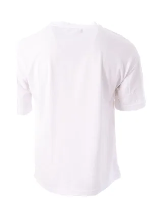 T-shirt Blanc Homme Paname Brothers Poly 2