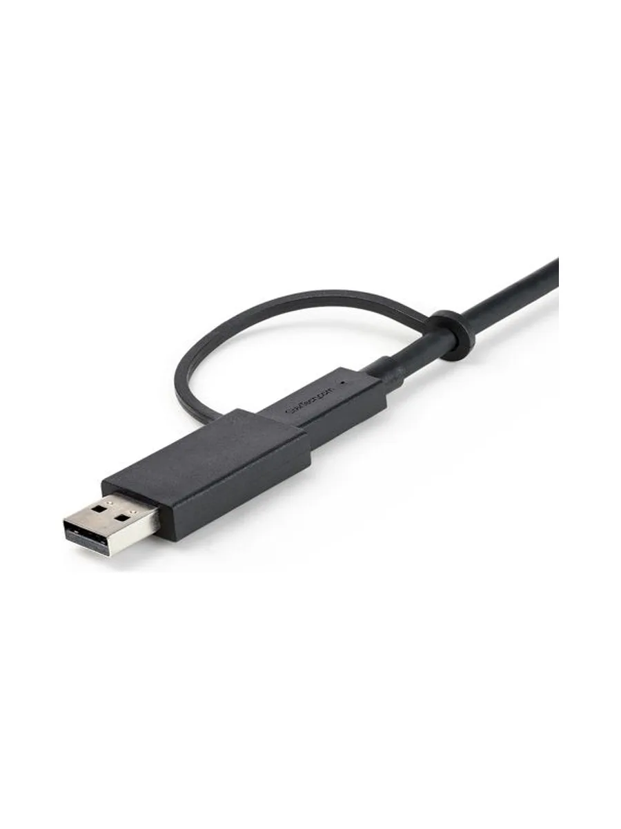 3ft Hybrid USB-C Cable w/USB-A Adapter 8