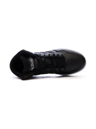 Baskets Noires Femme Adidas Hoops GW5456 4