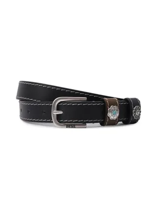 Ceinture Noire Femme Diesel B-texa Belt - T 1