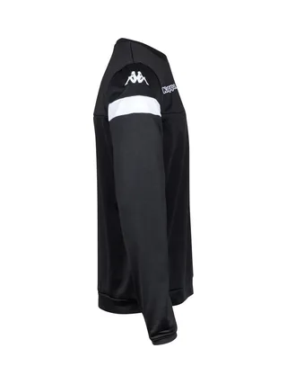 Sweat Noir/Blanc Garçon Kappa Lido 3