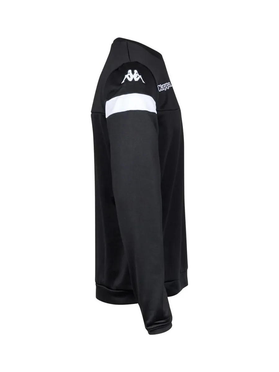 Sweat Noir/Blanc Garçon Kappa Lido 4
