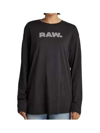 T-shirt Noir Femme Lash G-Star Raw D22036 1