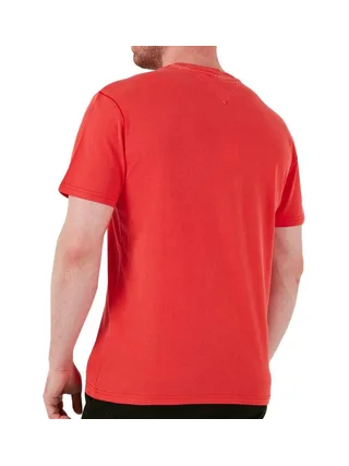 T-shirt Rouge Homme Tommy Jeans Reg Gd 2
