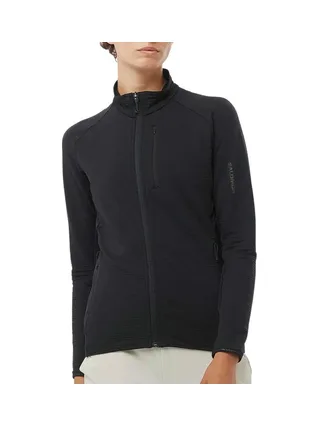 Veste Zippé Noir Femme Salomon Essential 1