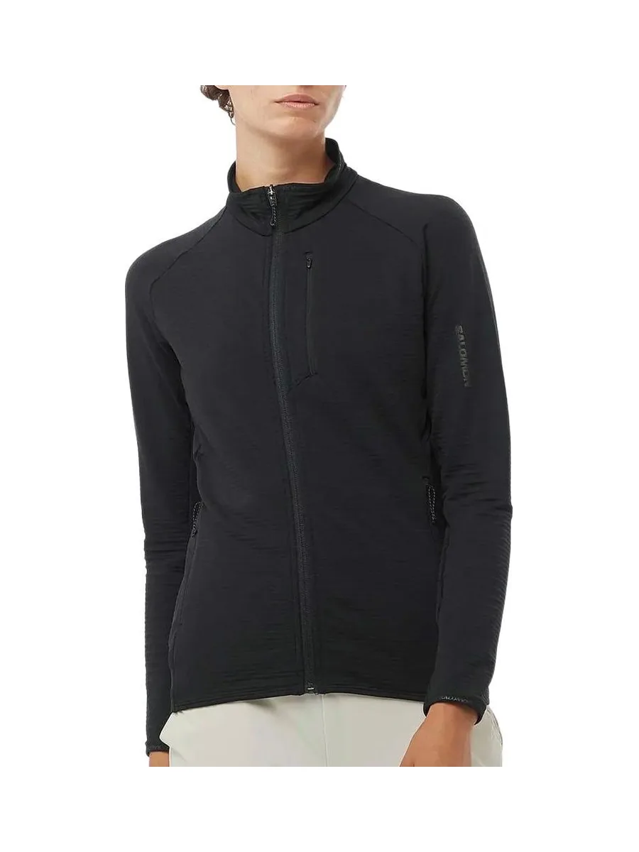 Veste Zippé Noir Femme Salomon Essential 2