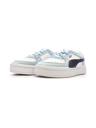 Baskets Blanches/Bleu Homme Puma Pro Classic 6