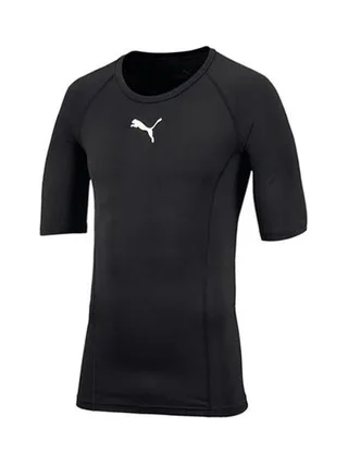 T-Shirt Noir Garçon Puma Liga 1