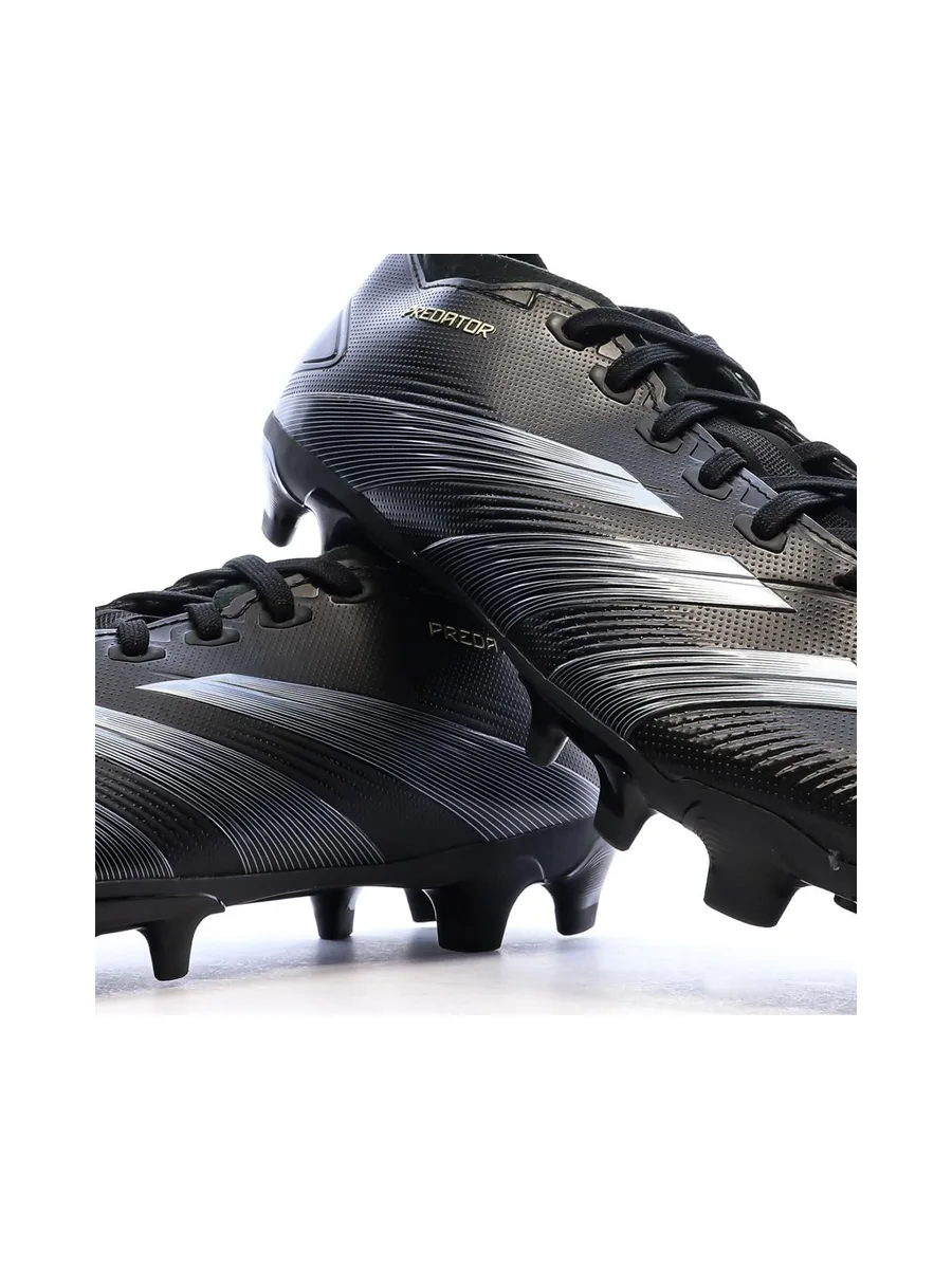 Chaussures de Foot Noires Homme Adidas Predator League MG 7