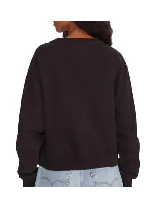 Sweat Noir Femme Tommy Hilfiger Script 2