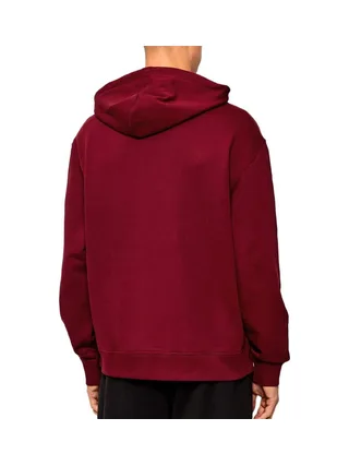 Sweat à Capuche Bordeaux Homme Calvin Klein Jeans 350terry Micro Badge 2