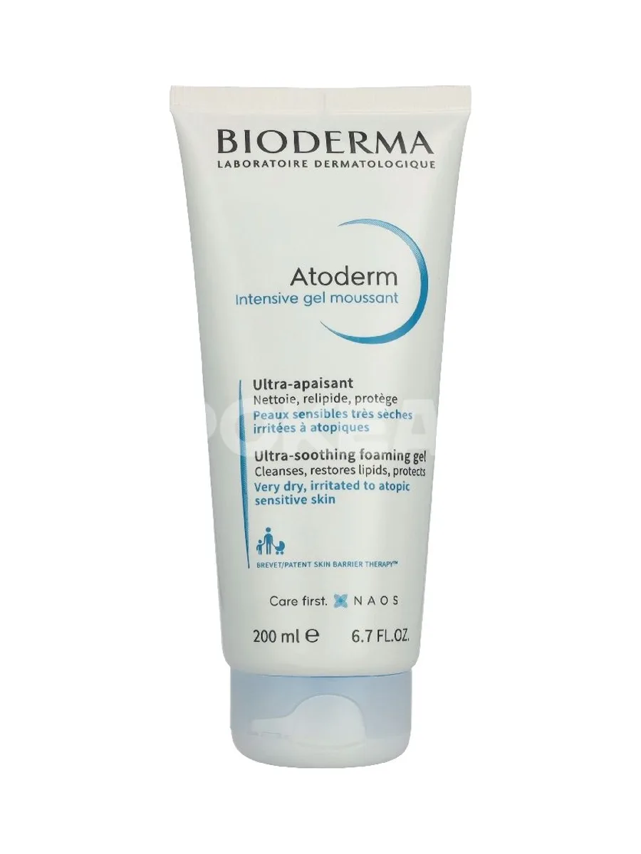 Bioderma Atoderm Intensive Anti-Itching Cleansing Gel 200ml - Irritated Skin With Atopic Tendency 1