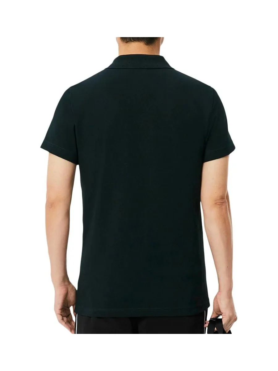 Polo Noir Homme Lacoste Regular 3