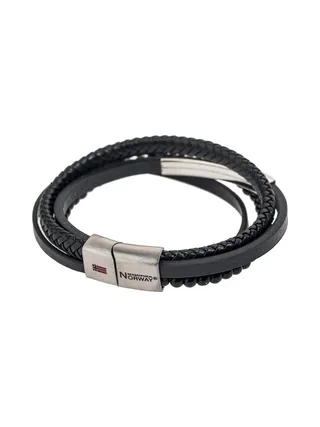 Bracelet Noir Homme Geographical Norway 315110 2