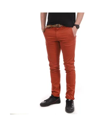 Pantalon chino Orange Homme Teddy Smith Pallas 1