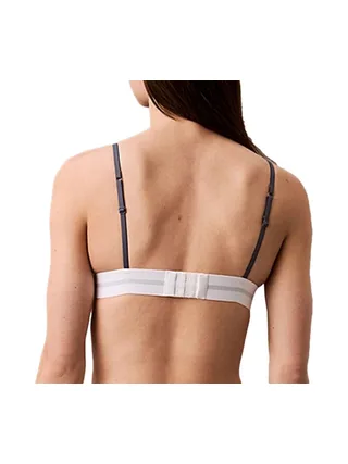 Soutien-Gorge Bleu/Gris Femme Calvin Klein Jeans Unlined Triangle 2