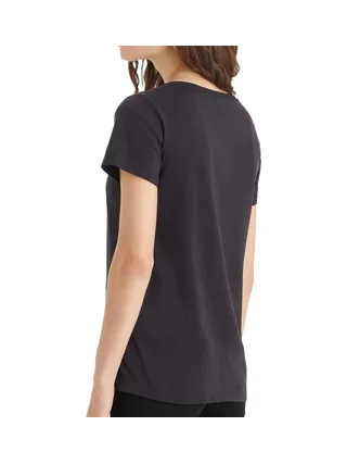 T-shirt Noir Femme Levi's Perfect Vneck 2