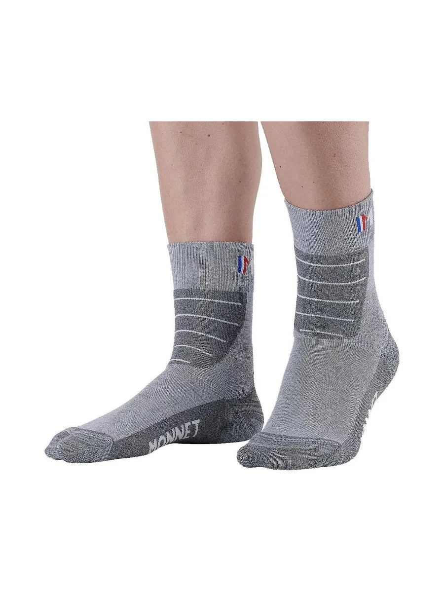 Paire de Chaussettes Grises Homme Confort 2