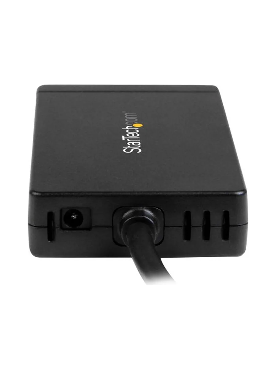3Port USB C Hub GbE C to A - Power Adapt 5