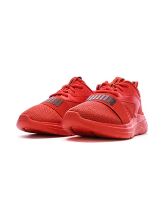 Baskets Rouges Garçon Puma Soft Wired 2 6
