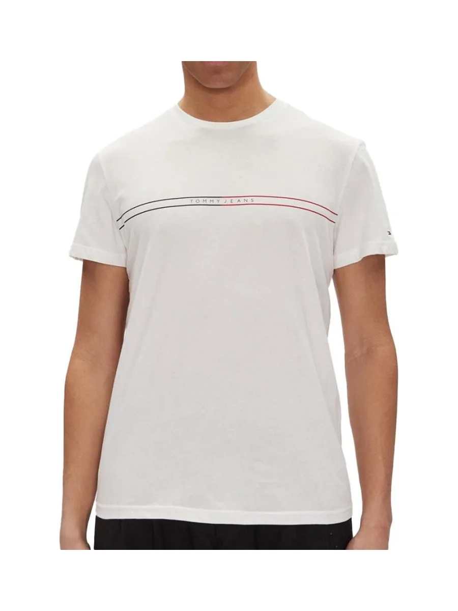 Set de 2 T-shirts Noir/Blanc Homme Tommy Jeans Entry Graphic 4