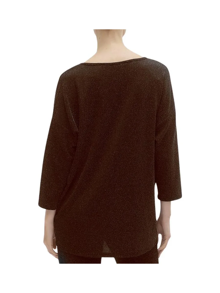 T-Shirt Marron Femme Vero Moda Kanva 3