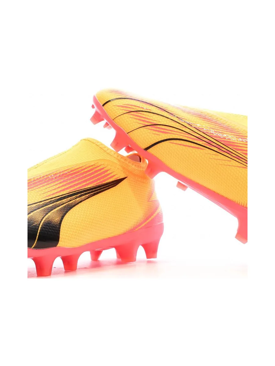 Chaussures de football Orange/Rose Garçon/Fille Puma Ultra Match 7