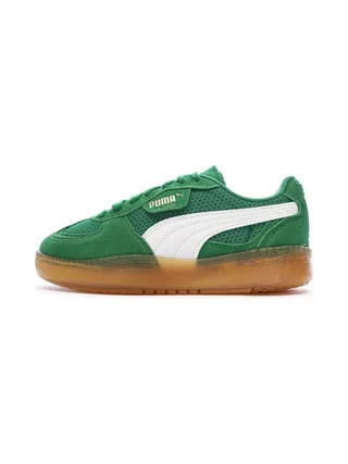 Baskets Vertes Femme Puma Palermo Moda Vintage 1